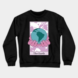 The Earth - Tarot Card Crewneck Sweatshirt